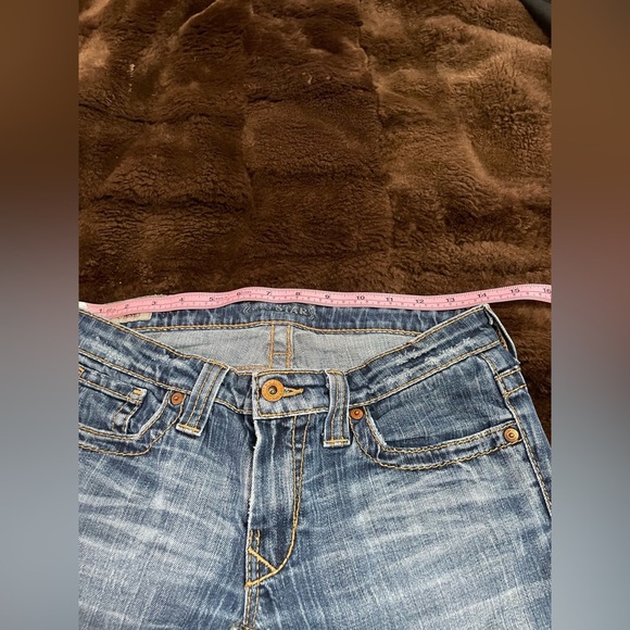 Super Sexy Big Star Low Rise Flare Bell Bottom Jeans - Picture 8 of 14